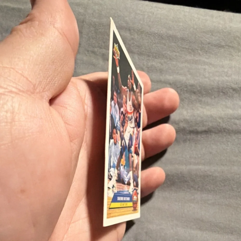 Upper Deck 1992-93 McDonald's Dikembe Mutombo #P10 Denver Nuggets Basketball NBA